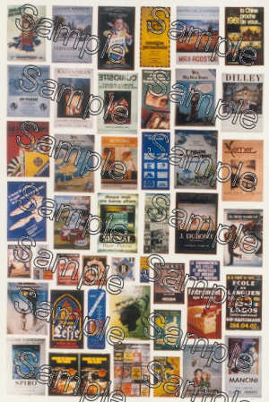 Tiny Signs French Travel Posters One TSOO131