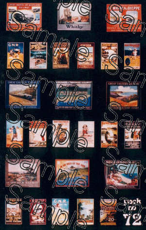 Tiny Signs Pre-Grouping Travel Posters TSOO72