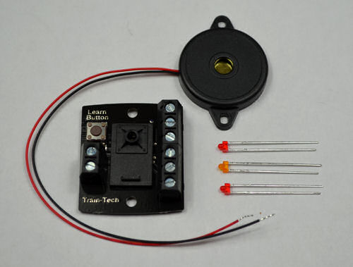 Train Tech Lighting Effect Level Crossing Barrier Lights with Sound TTLFX1S