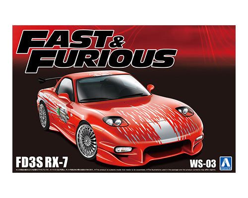 Fast & Furious FD3S Mazda RX-7 MOVIE MECHA #WS-03