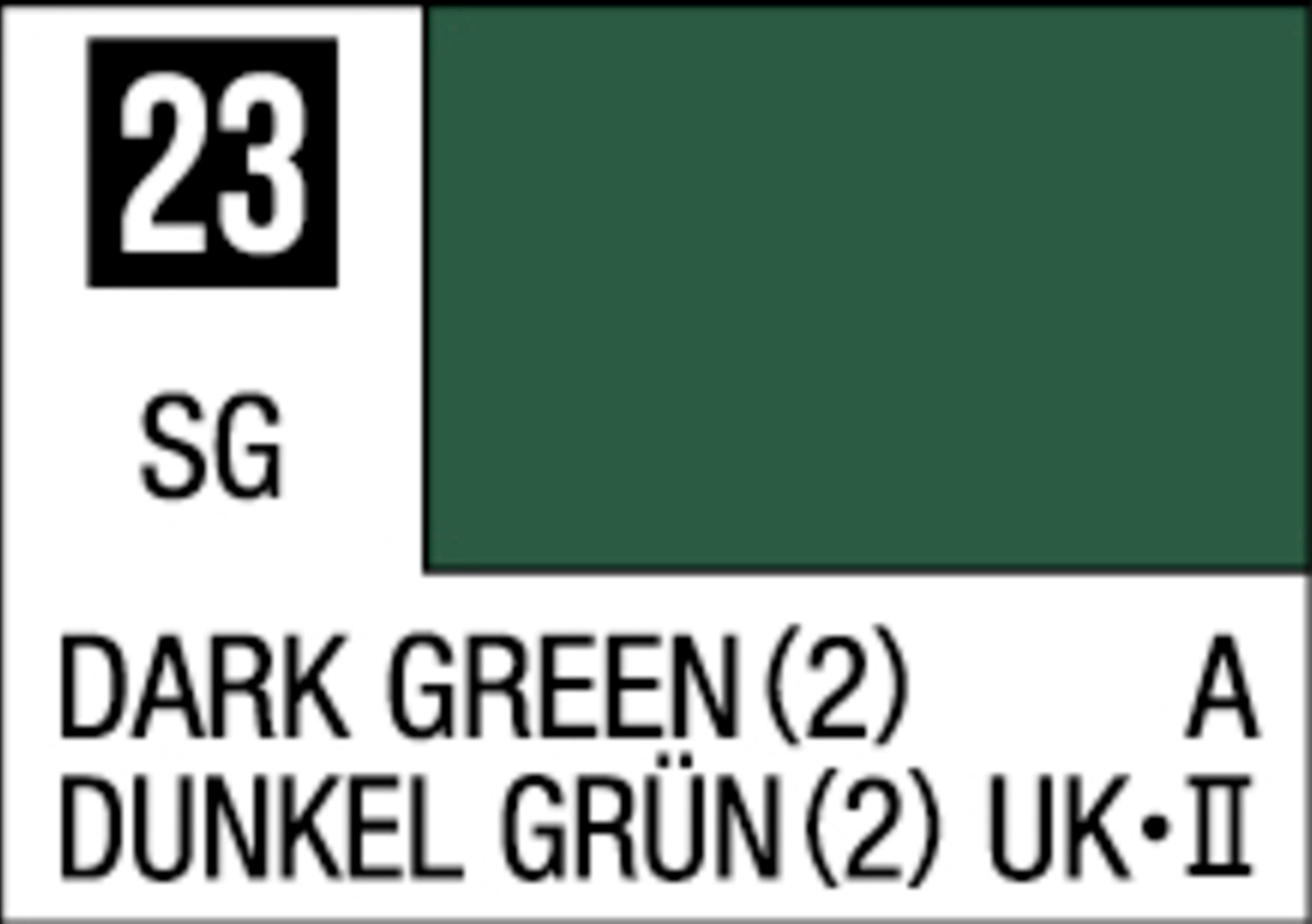 Mr Hobby Mr Color 10ml C-023 Dark Green (2)