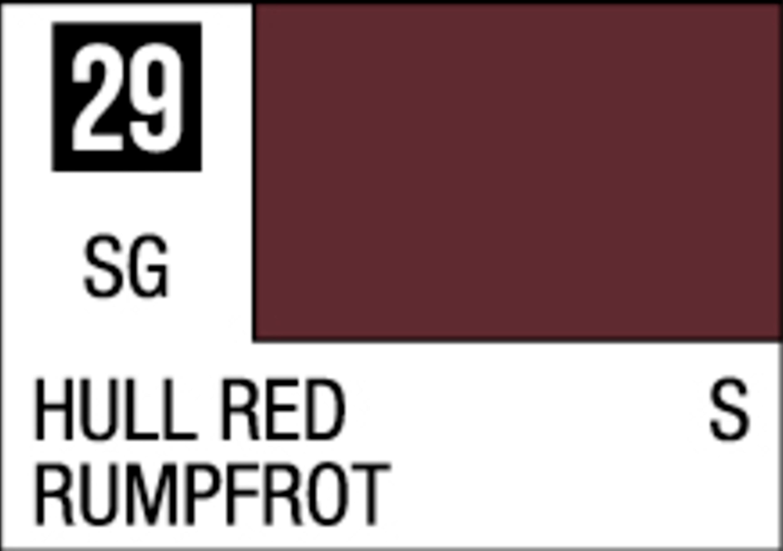Mr Hobby Mr Color 10ml C-029 Hull Red