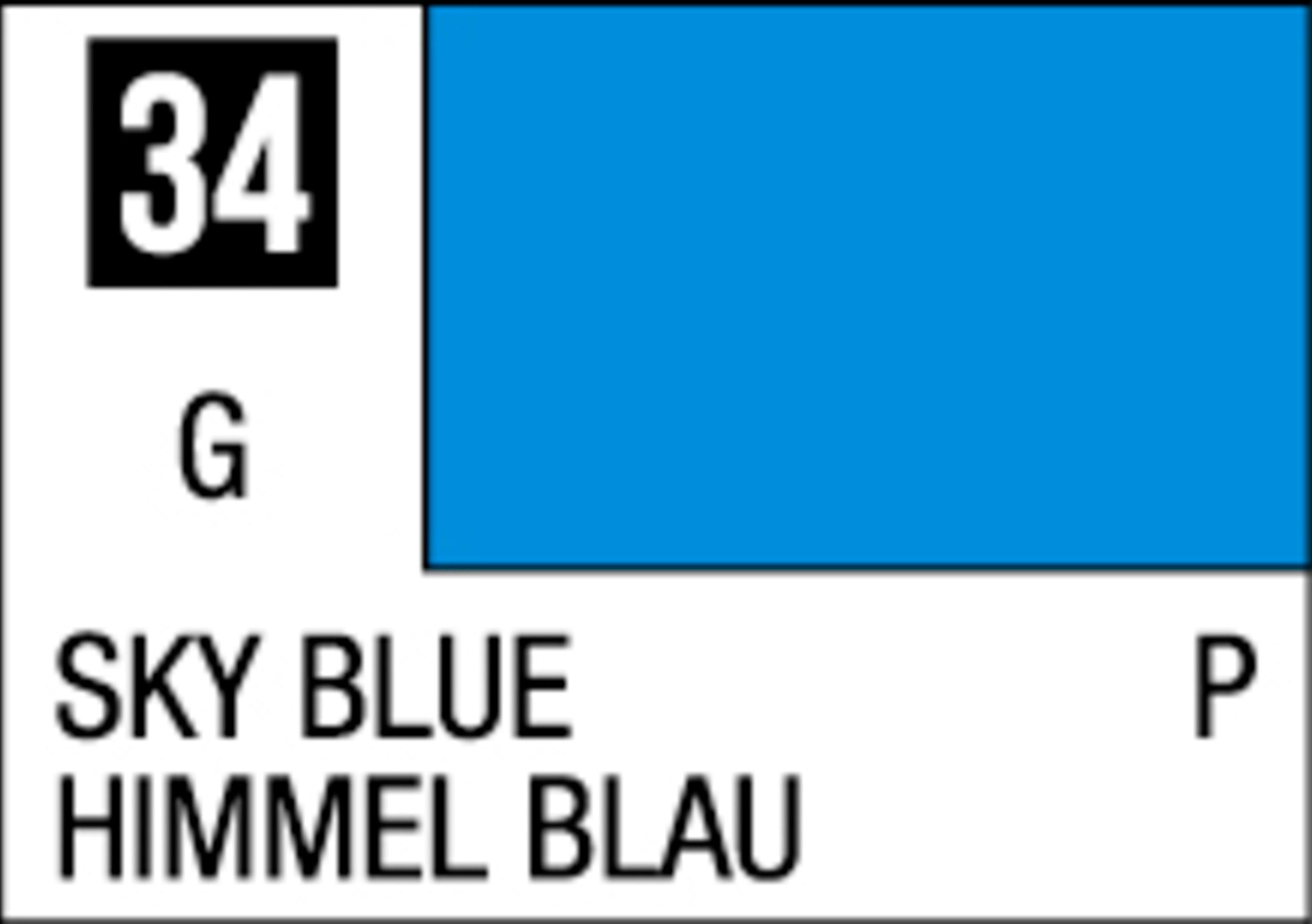 Mr Hobby Mr Color 10ml C-034 Sky Blue