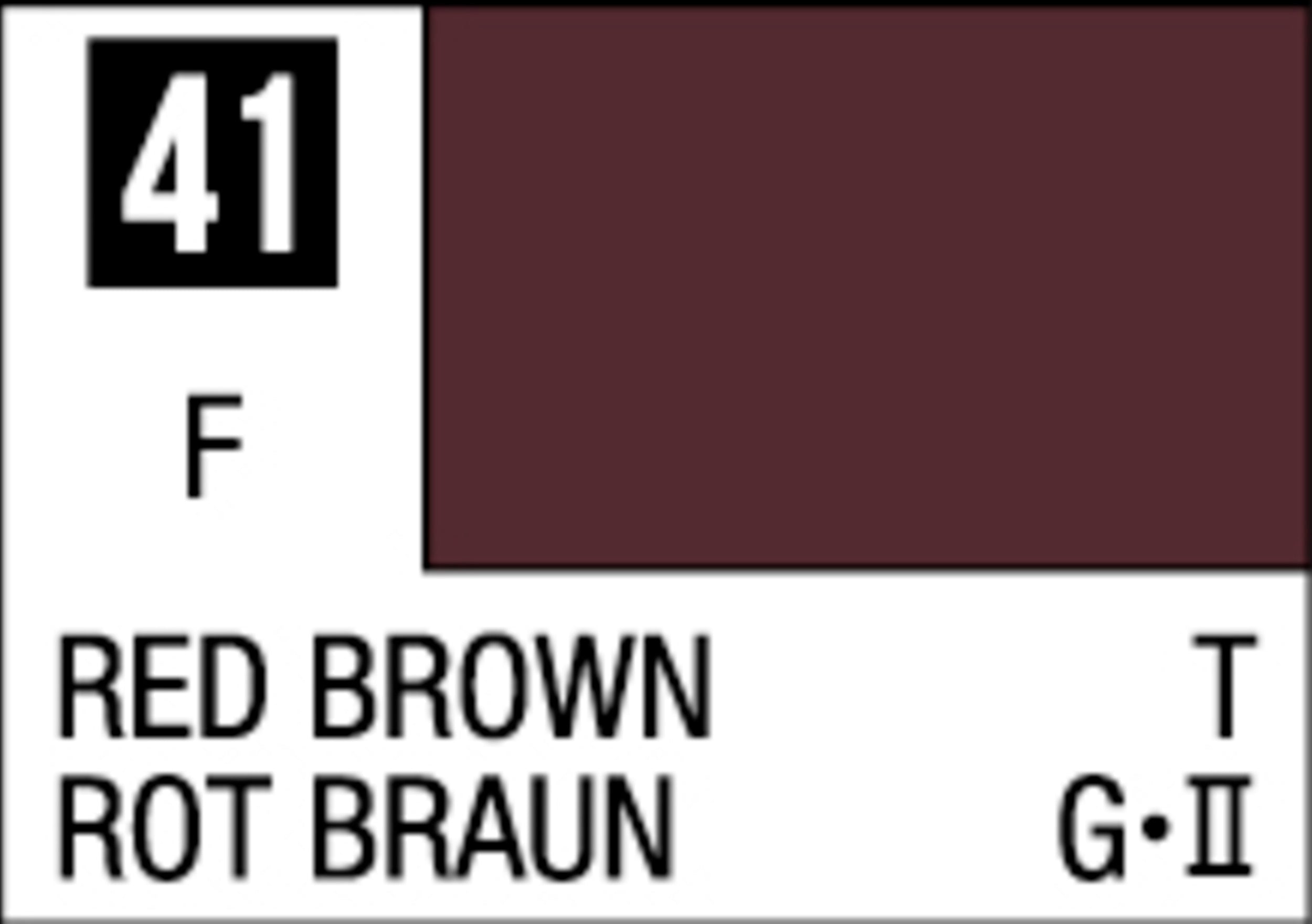 Mr Hobby Mr Color 10ml C-041 Red Brown