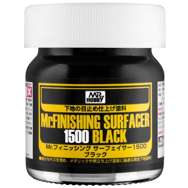 SF-288 Mr Finishing Surfacer 1500 Black (40ml) 1
