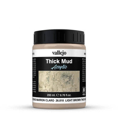 AV Weathering Effects 200ml - Light Brown Thick Mud