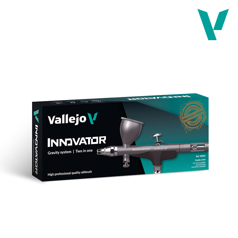 Vallejo Airbrush - Innovator, Gravity System, Two in One