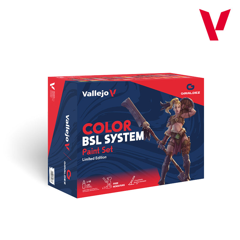 AV Vallejo Game Color Set - Color BSL System (48 Colors)