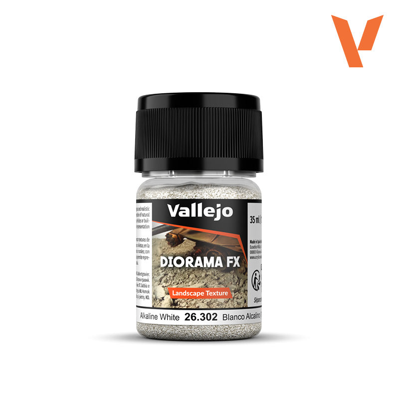 AV Diorama FX 35ml - Landscape Textures Alkaline White 1-2mm