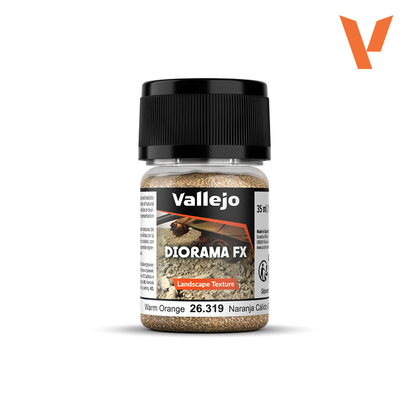 AV Diorama FX 35ml - Landscape Textures Warm Orange 0.1-0.6mm