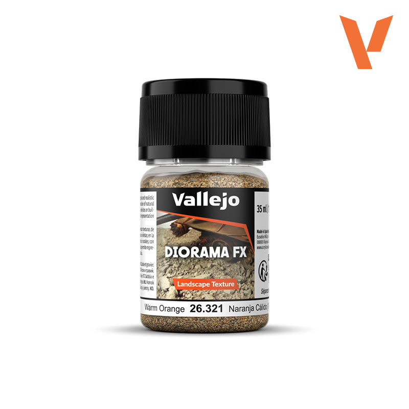 AV Diorama FX 35ml - Landscape Textures Warm Orange 1-2mm