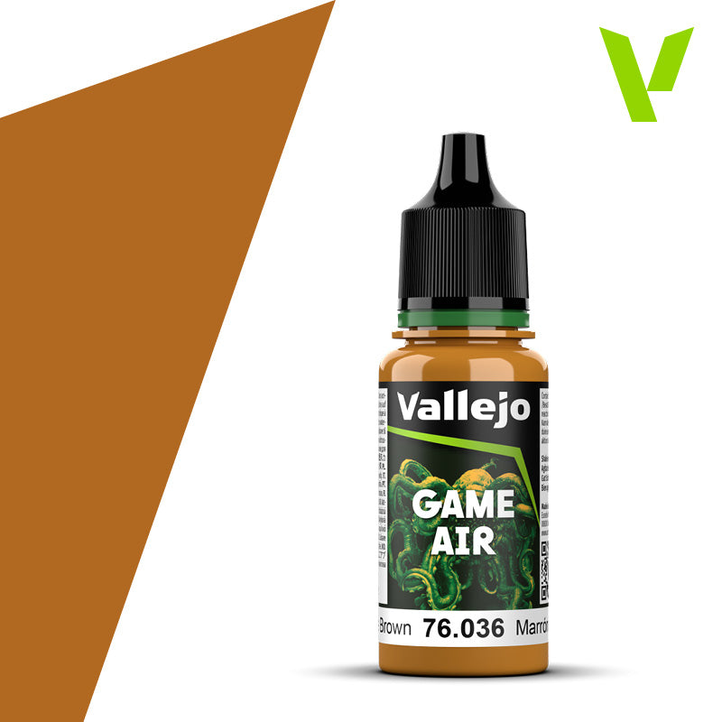 AV Vallejo Game Air 18ml - Bronze Brown