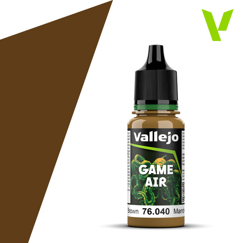 AV Vallejo Game Air 18ml - Leather Brown