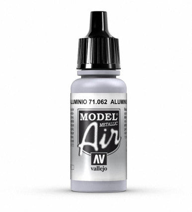 AV Vallejo Model Air 17ml - Aluminium (Metallic)