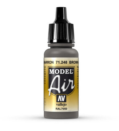 AV Vallejo Model Air 17ml - Brown Grey