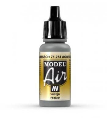 AV Vallejo Model Air 18ml - Agressor Gray