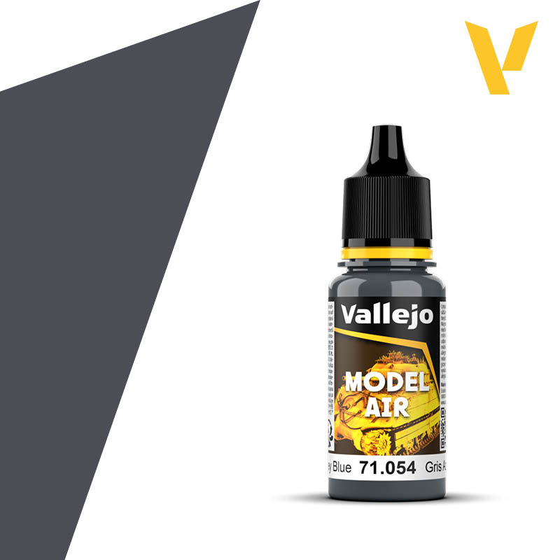AV Vallejo Model Air 18ml  - Dark Ghost Grey