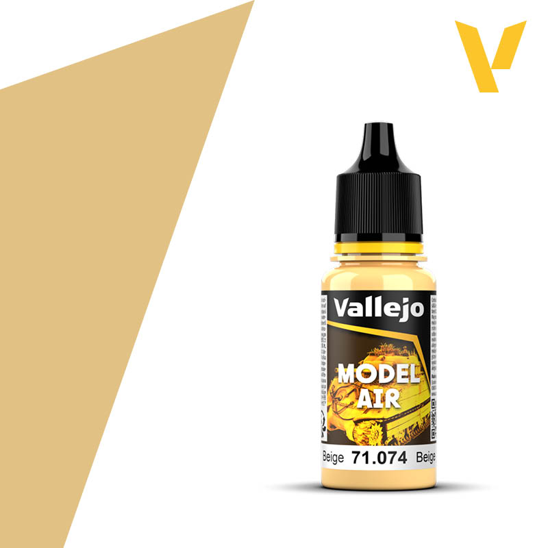 AV Vallejo Model Air 17ml - Beige