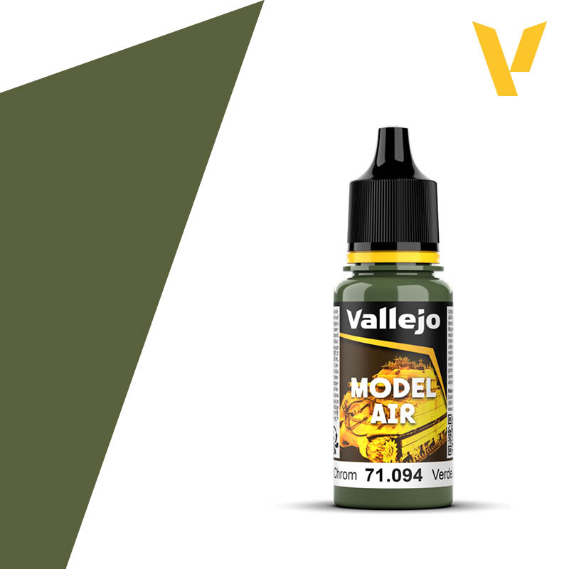 AV Vallejo Model Air 18ml - Green Zinc Chromate