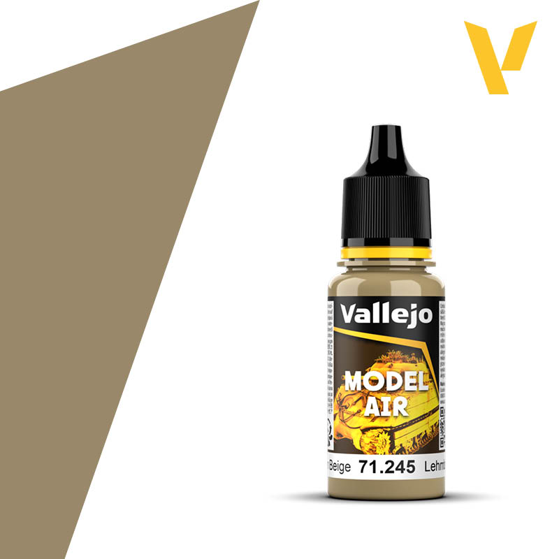 AV Vallejo Model Air 17ml - Loam Beige