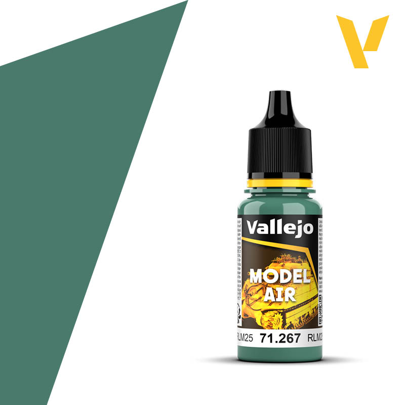 AV Vallejo Model Air 17ml - Light Green RLM25