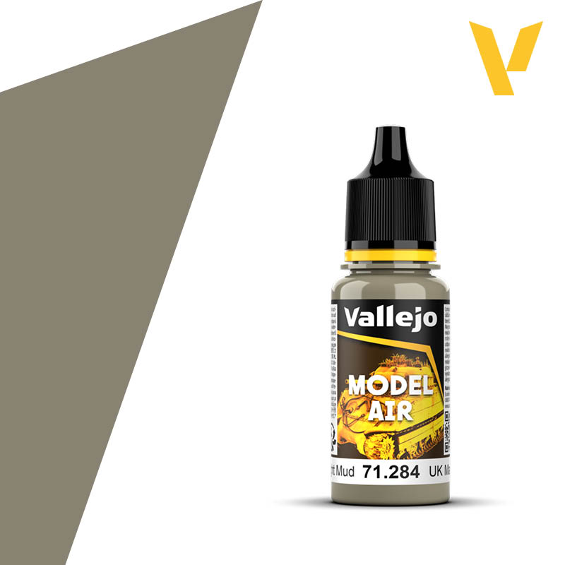 AV Vallejo Model Air 17ml - UK Light Mud