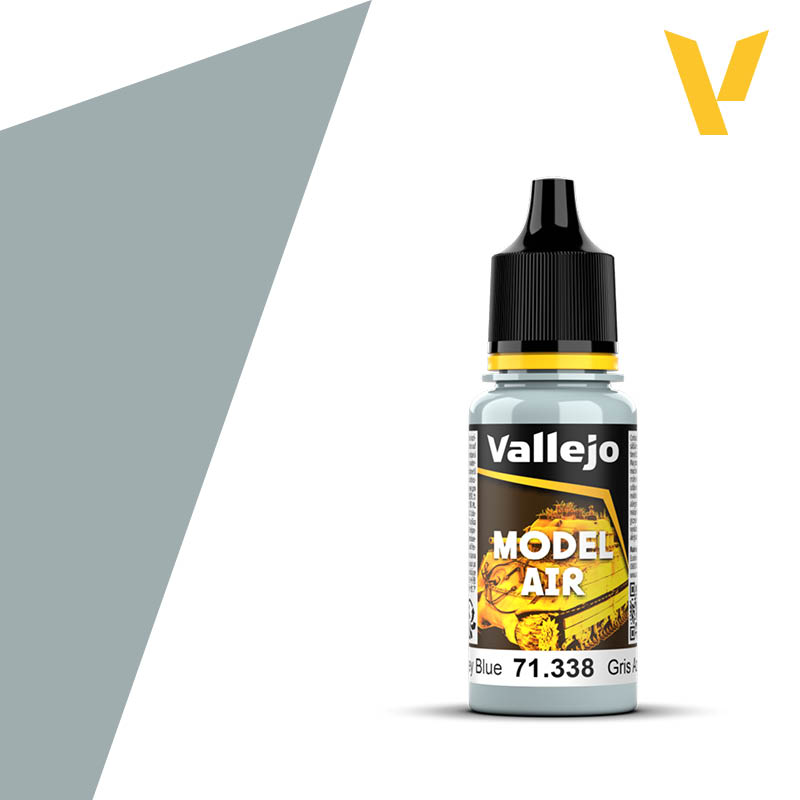 AV Vallejo Model Air 17ml - Russian AF Grey Blue