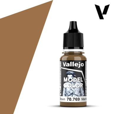 AV Vallejo Model Color 18ml - Mustard Brown