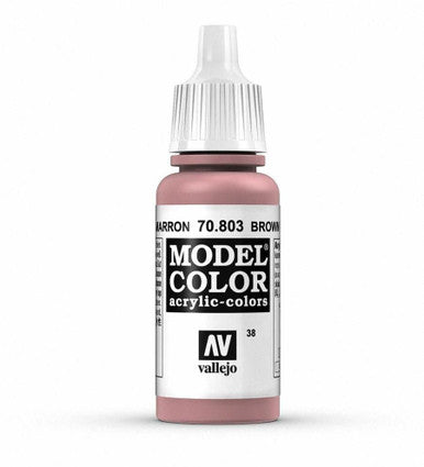 AV Vallejo Model Color 17ml - Brown Glaze - OLD Formula