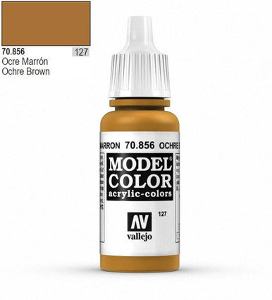 AV Vallejo Model Color 17ml - Ochre Brown - OLD Formula