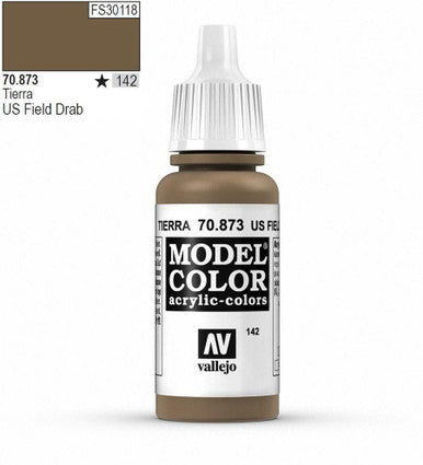 AV Vallejo Model Color 18ml - US Field Drab