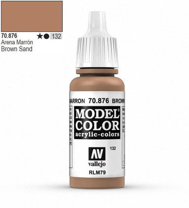 AV Vallejo Model Color 18ml - Brown Sand