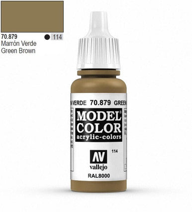 AV Vallejo Model Color 18ml - Green Brown