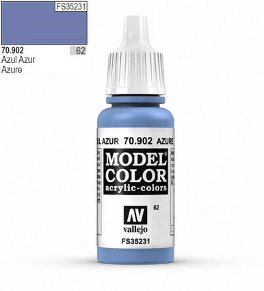 AV Vallejo Model Color 17ml - Azure - OLD Formula