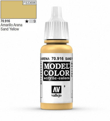 AV Vallejo Model Color 18ml - Sand Yellow