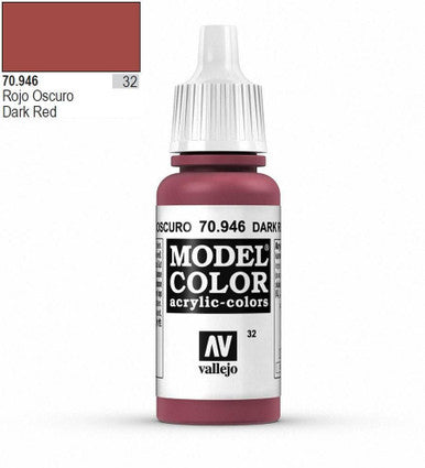 AV Vallejo Model Color 18ml - Dark Red