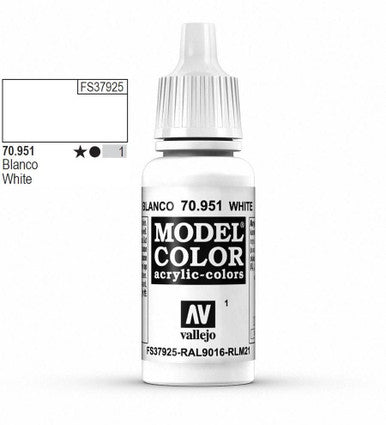 AV Vallejo Model Color 18ml - White