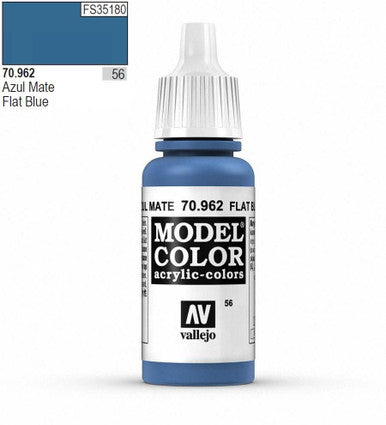 AV Vallejo Model Color 18ml - Flat Blue