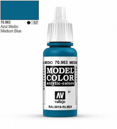 AV Vallejo Model Color 18ml - Medium Blue