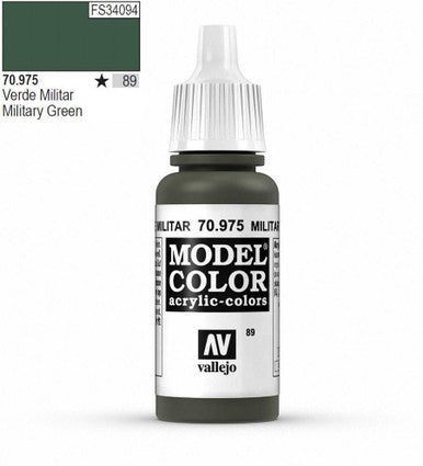 AV Vallejo Model Color 18ml - Military Green