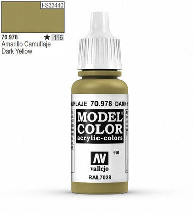 AV Model Wash 35ml - Dark Yellow Wash