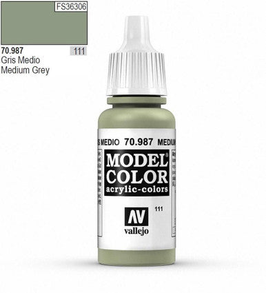 AV Vallejo Model Color 18ml - Medium Grey Blue