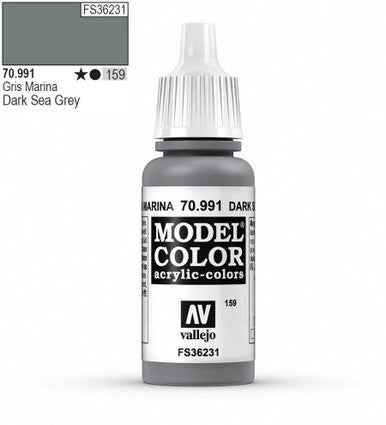 AV Vallejo Model Color 18ml - Dark Sea Grey
