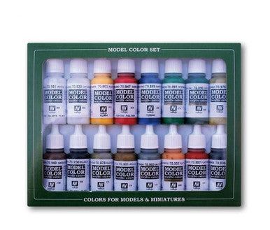 AV Vallejo Model Color Set - French & British Napol  (x16)
