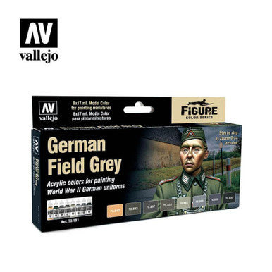 AV Vallejo Model Color Set - German Field Grey Uniform