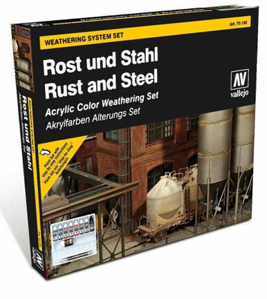 AV Vallejo Model Air Set - Rust and Chipping Effects