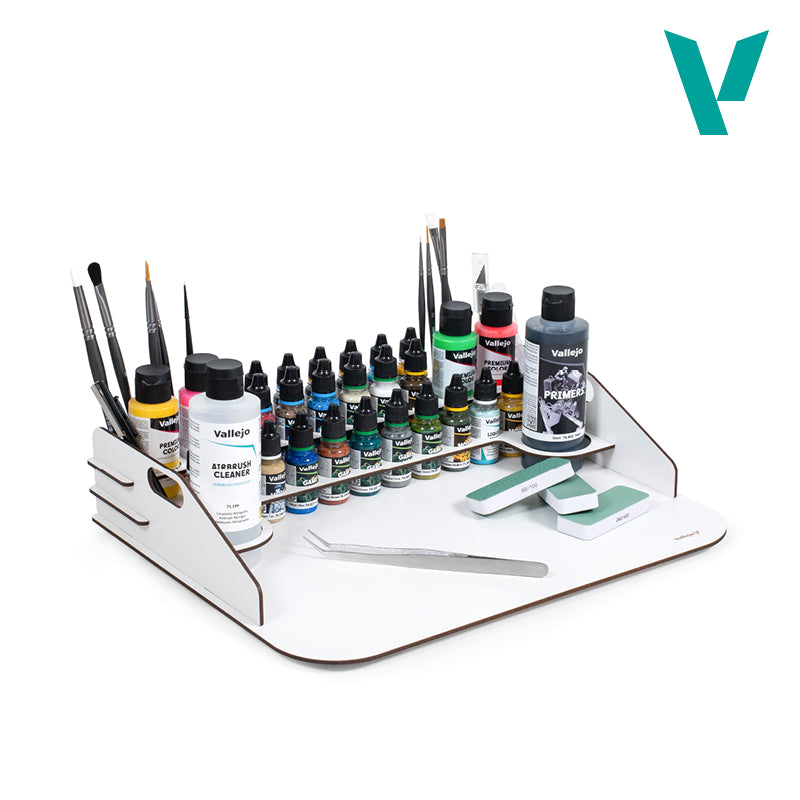 AV Acrylics - Paint Display and Work Station (40x30cm)