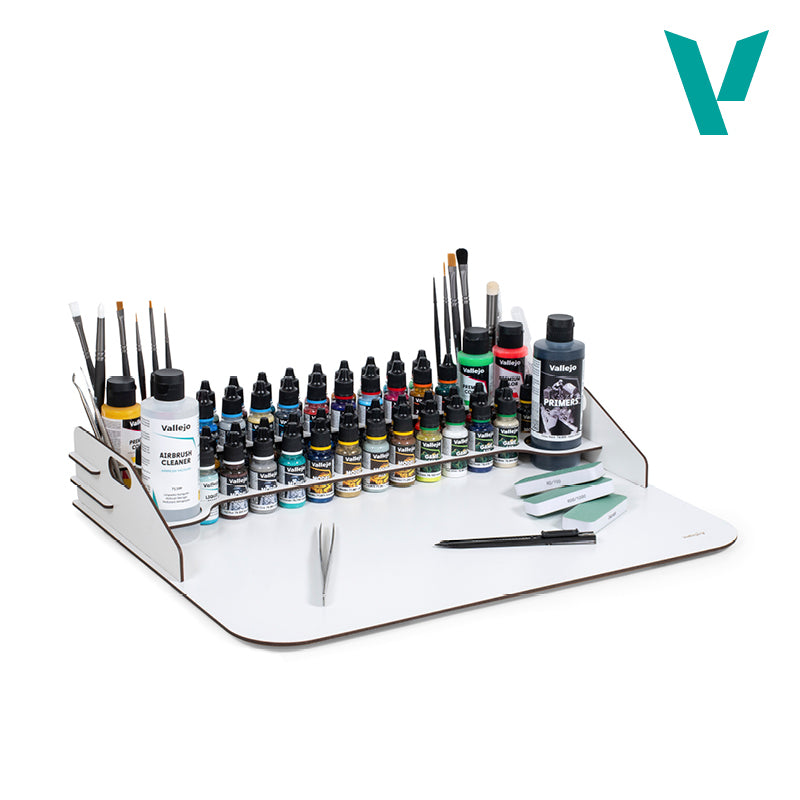 AV Acrylics - Paint Display and Work Station (50x37cm)