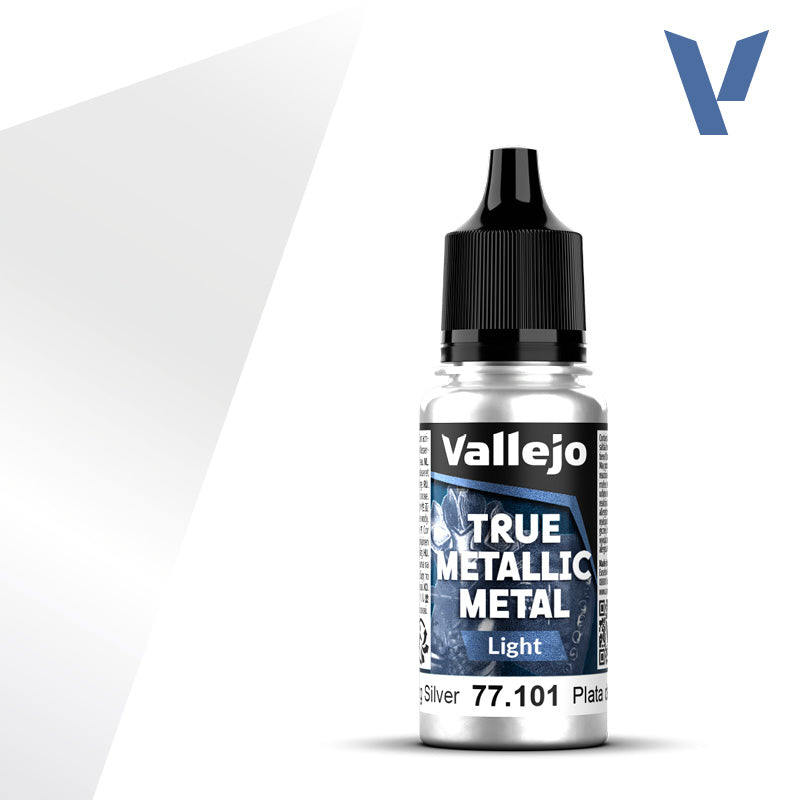 Vallejo TMM Light 101-18ml Sterling Silver
