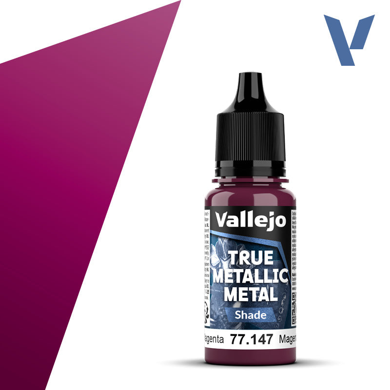 Vallejo TMM Shade 147-18ml Crimson Magenta